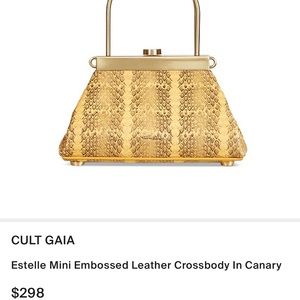 SOLD: Cult Gaia Mini Estelle crossbody bag